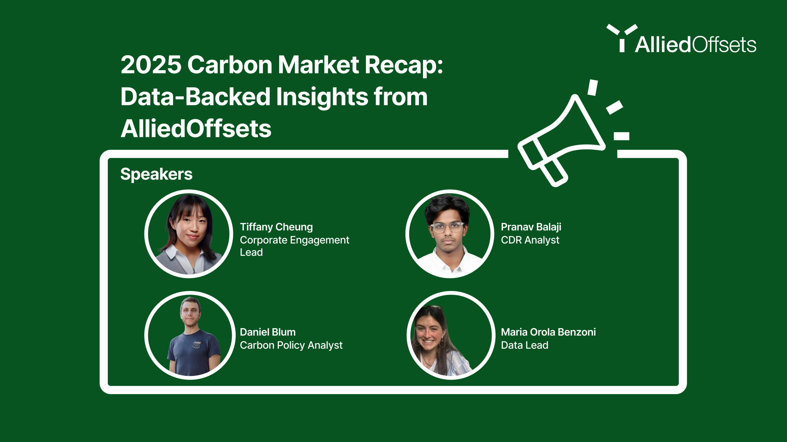 Webinar: 2025 Carbon Market Review