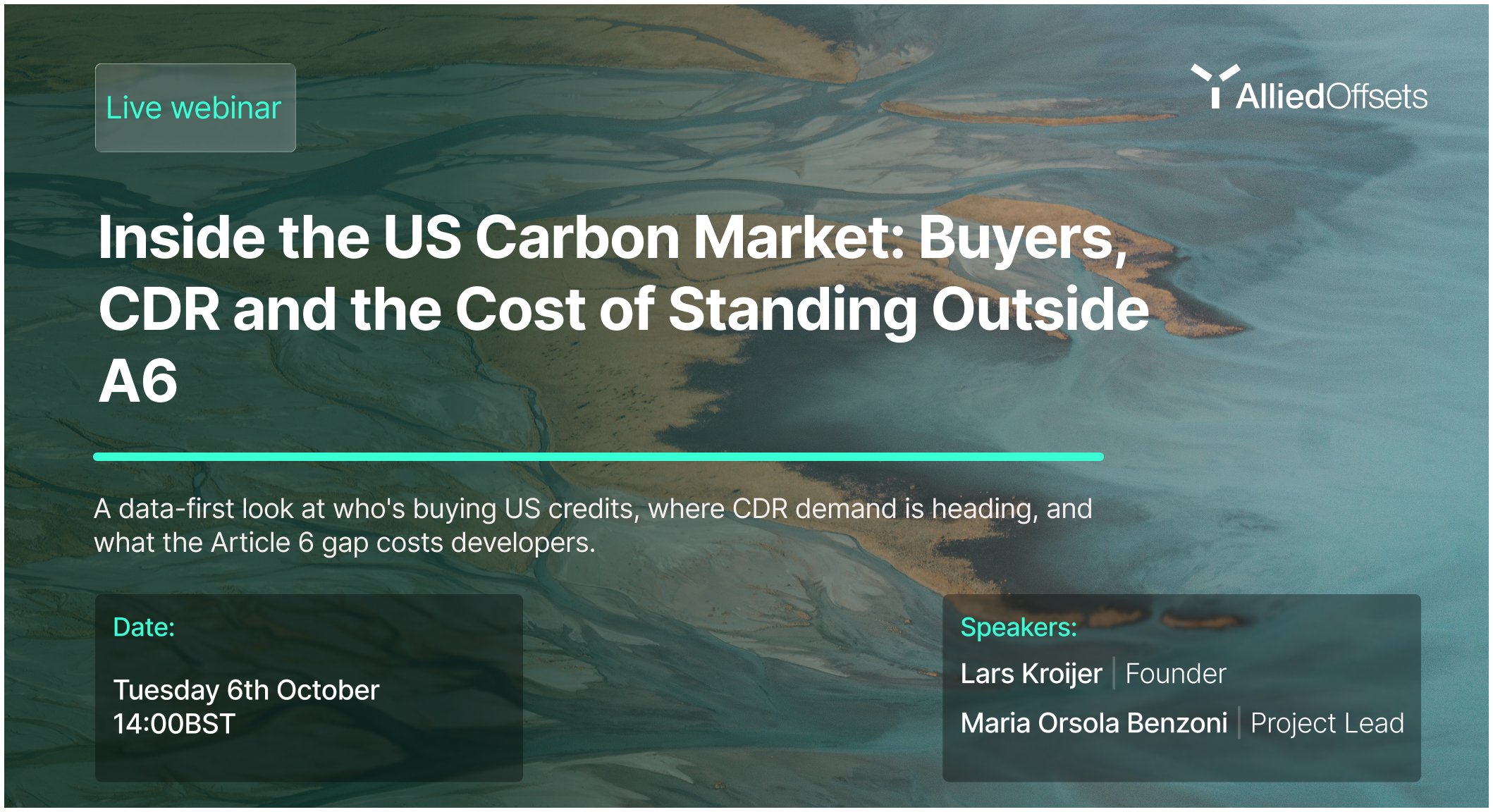 Inside the US Carbon Market: Buyers, CDR and the Cost of Standing Outside A6