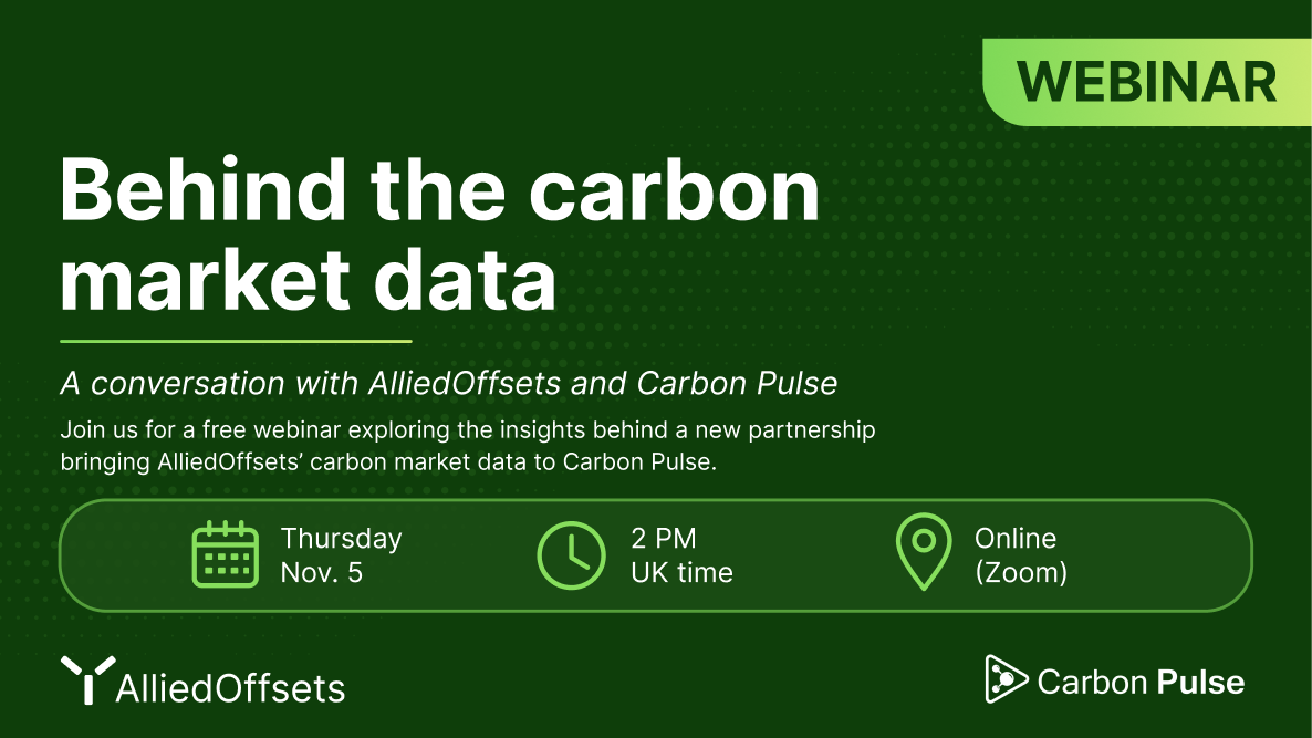 Behind the data: AlliedOffsets in conversation with Carbon Pulse
